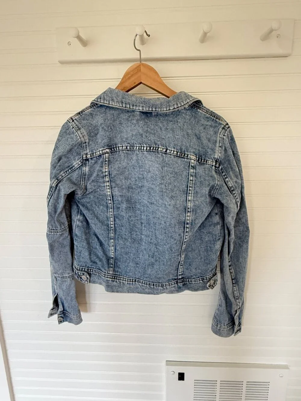 Free People denim light wash jacket - Picture 4 of 4